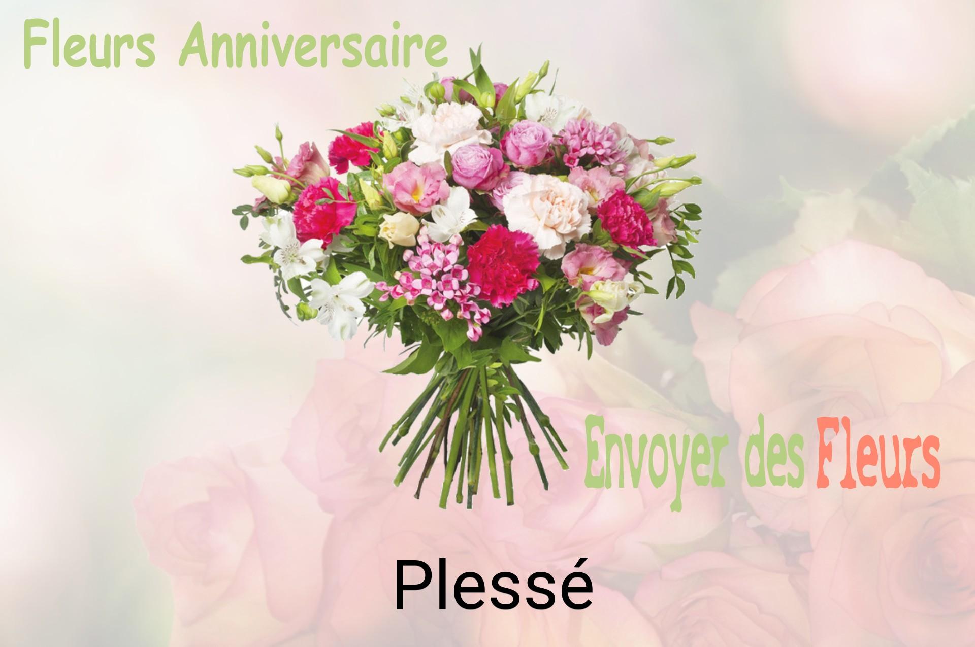 Bouquet de fleurs d’anniversaire livré à Plessé